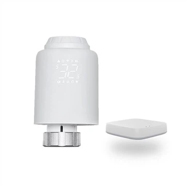 Wyświetlacz LED Siłownik grzejnika Zigbee TRV-601