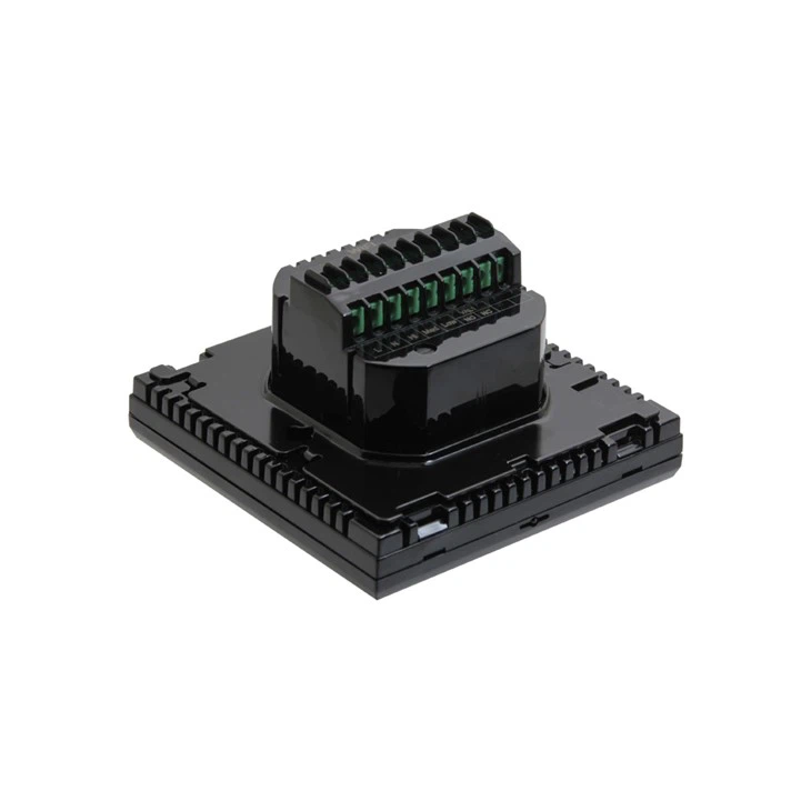 Black Glass Screen Wifi Fan Coil Thermostat TGT70-AC